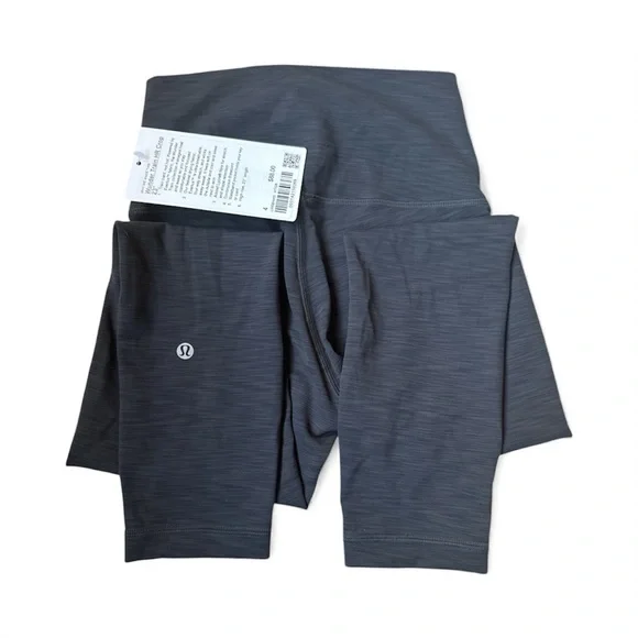 Lululemon Wunder Train High Rise Crop 23” Heather Gray | Size 4 | NWT 🖤 - Picture 4 of 4